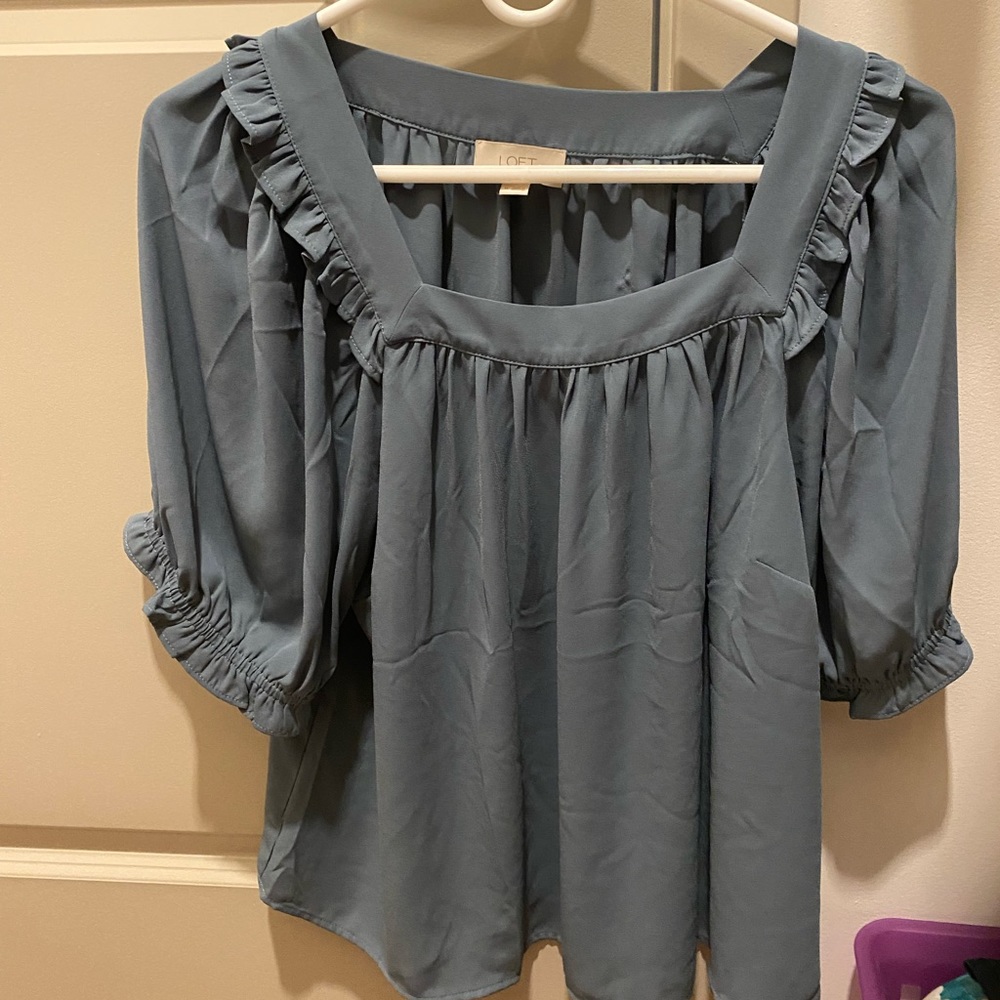 Blue blouse